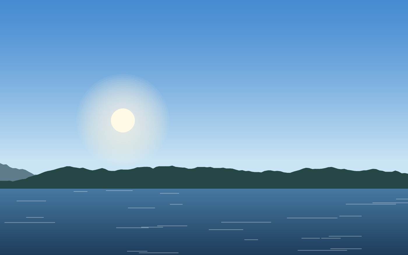 Ilustración de un paisaje
