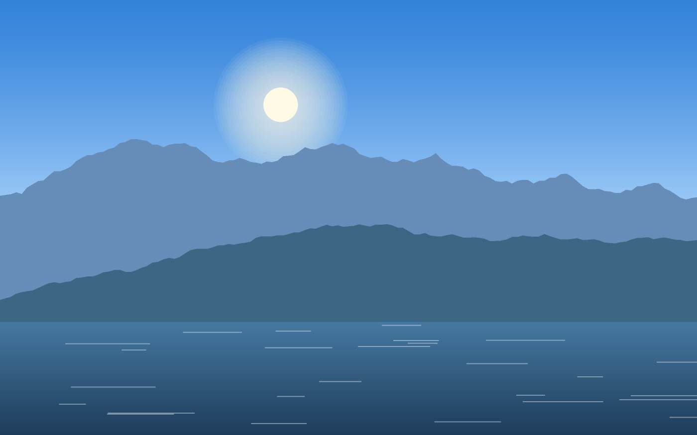 Landschapsillustratie
