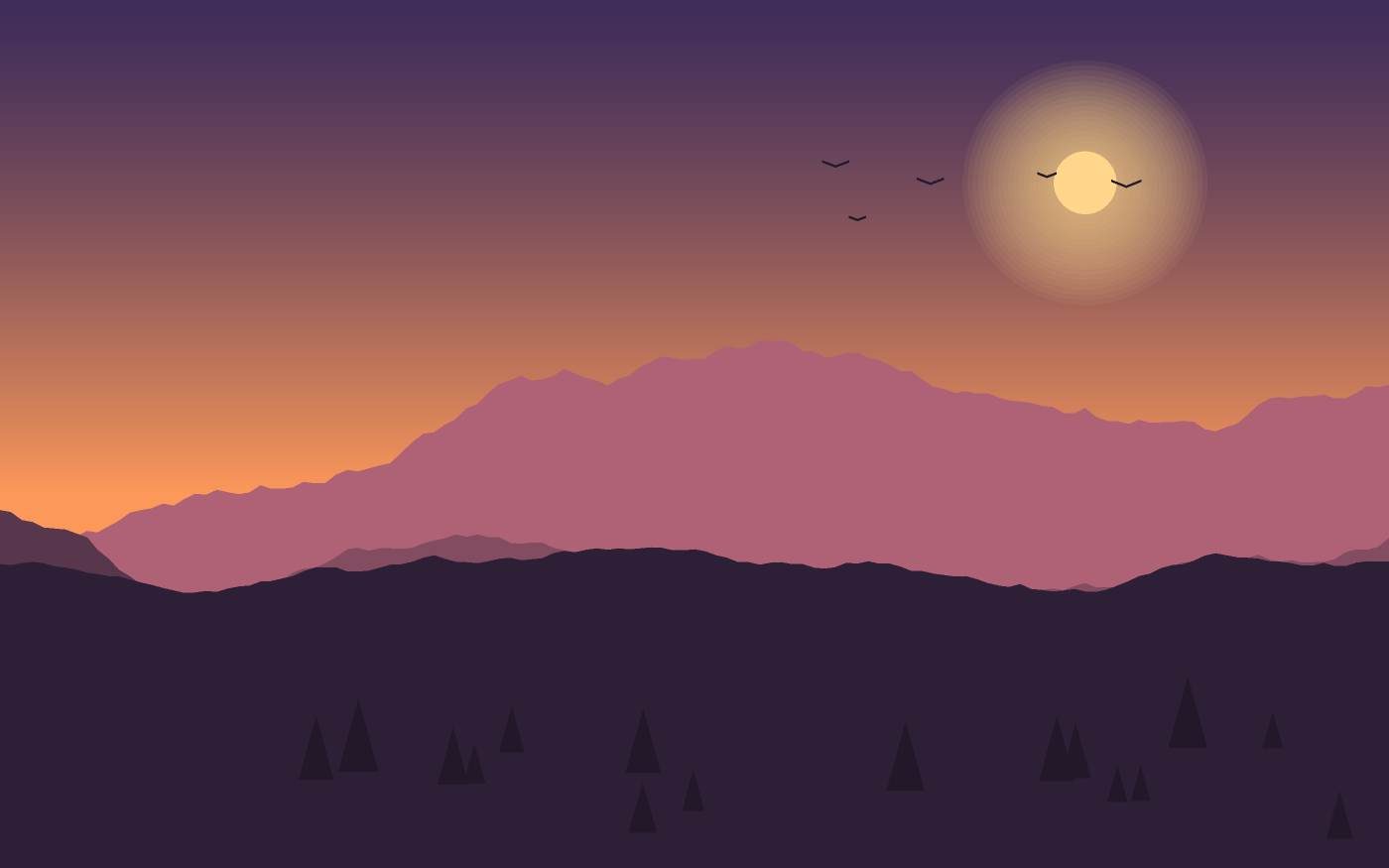 Landscape illustration