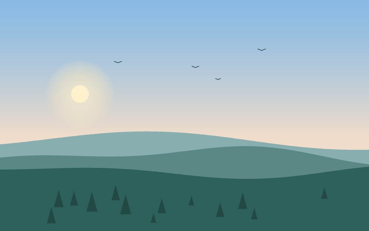 Landscape illustration